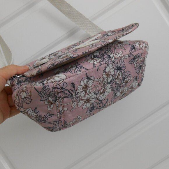 Kipling Sabian Mini bag Pristine Pink Poppy Crossbody Bag - Picture 7 of 16